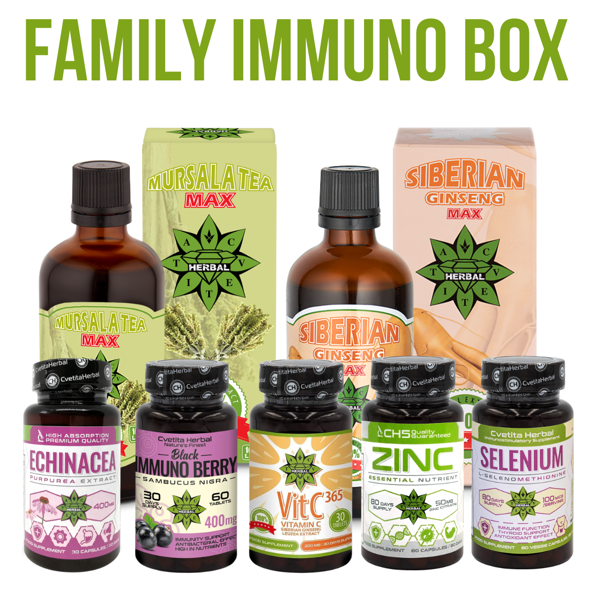 FAMILY IMMUNO BOX – Φαρμακευτικό κιτ για ολόκληρη την οικογένεια